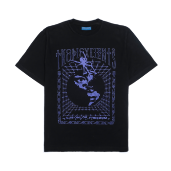 imagem TROPICALIENTS ILUSION BLACK T-SHIRT